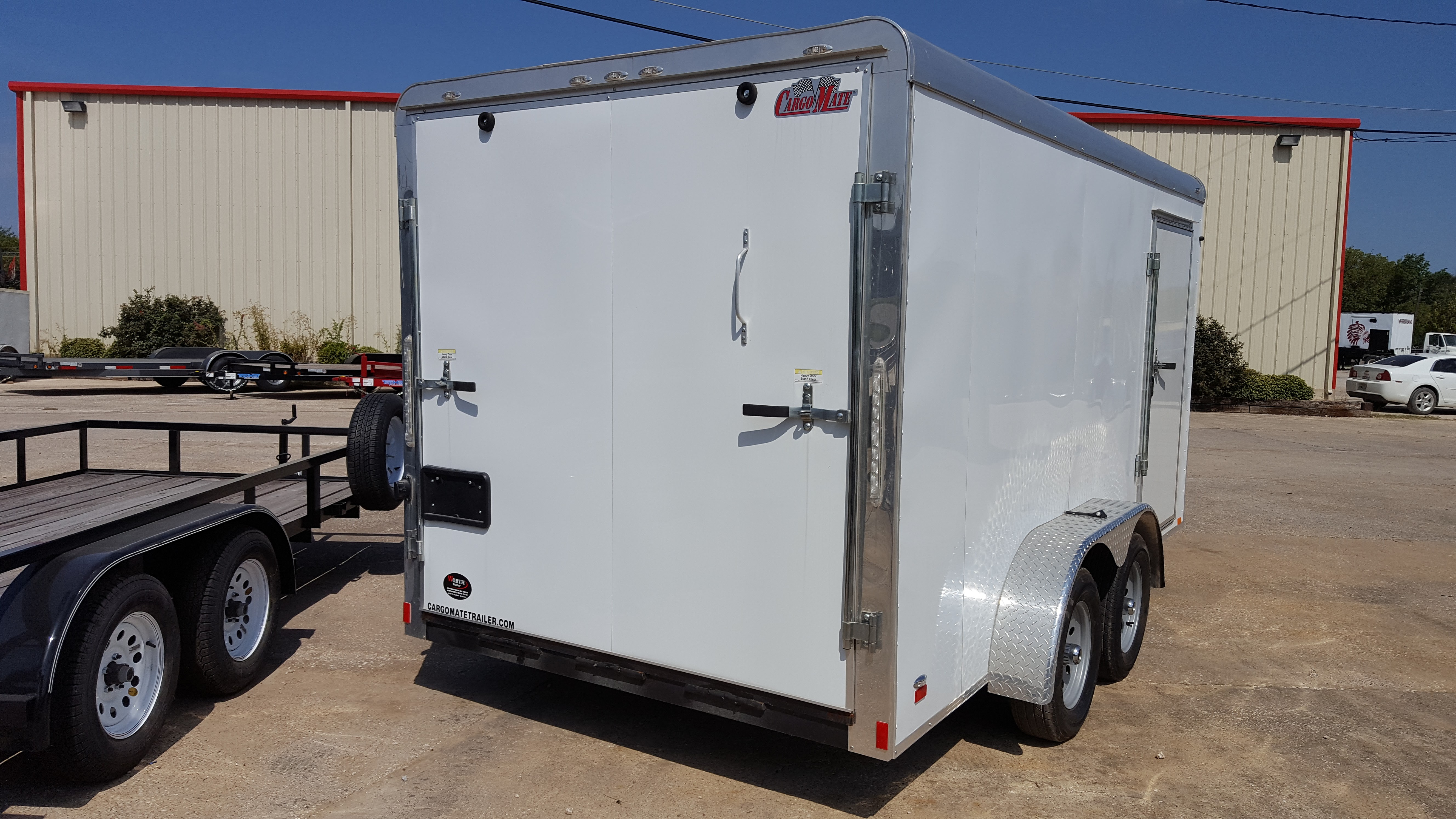 7x14 True V Trailer ST SOLD Enclosed, Utility, Cargo