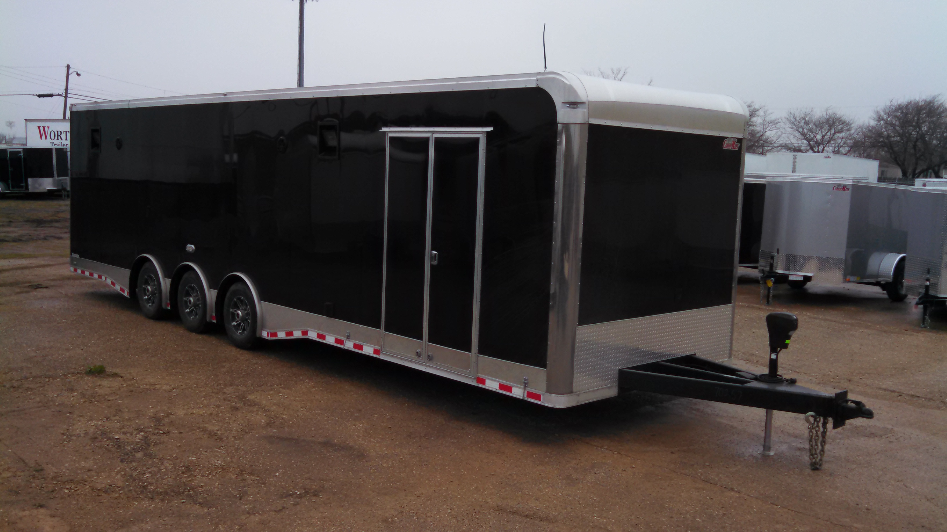 32 ft enclosed gooseneck trailer for sale. 